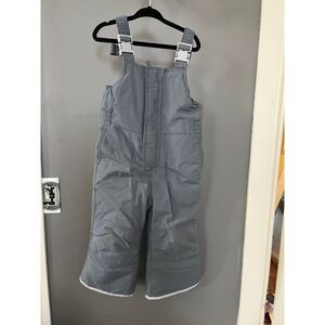 Hanna Andersson 90 3tgrey snowboarding Snow Pants bibs